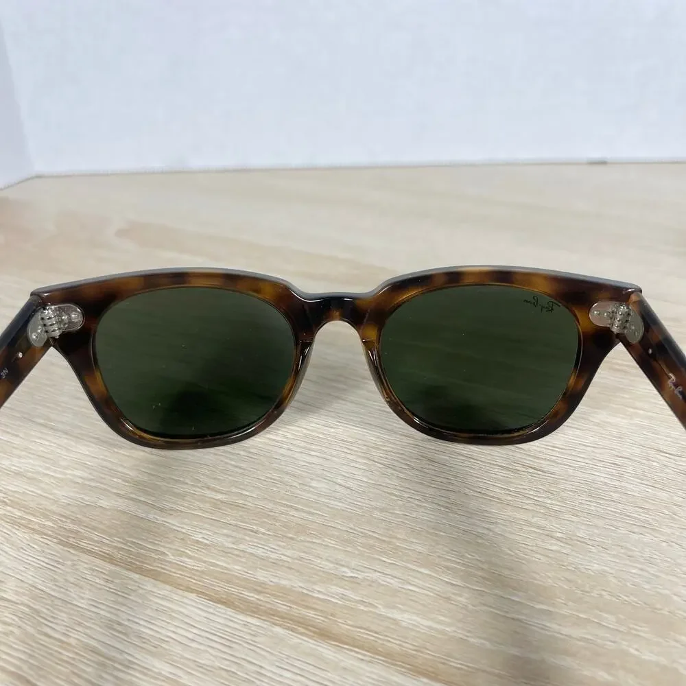 Ray-Ban RB4168 Meteor 710 Sunglasses Tortoise Shell READ DESC Italy